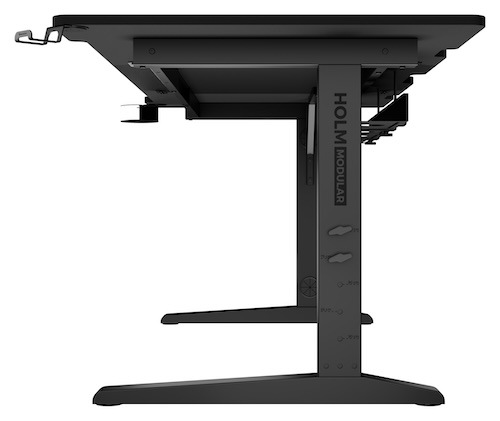 Herný stôl Genesis HOLM MODULAR 160, RGB čierny