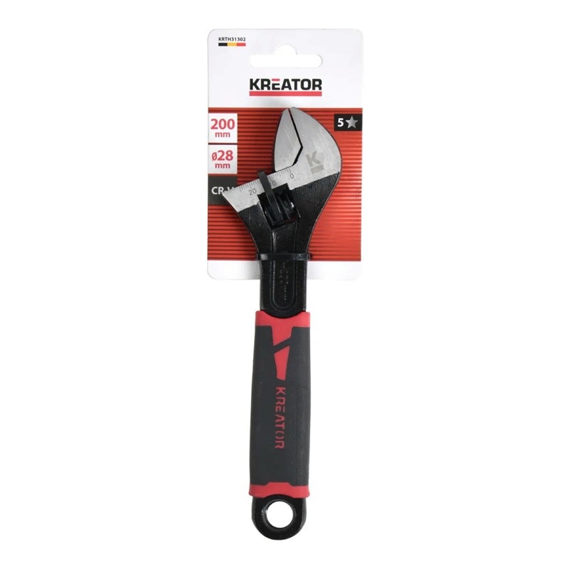 Kľúč nastaviteľný Kreator KRTH31302 200mm
