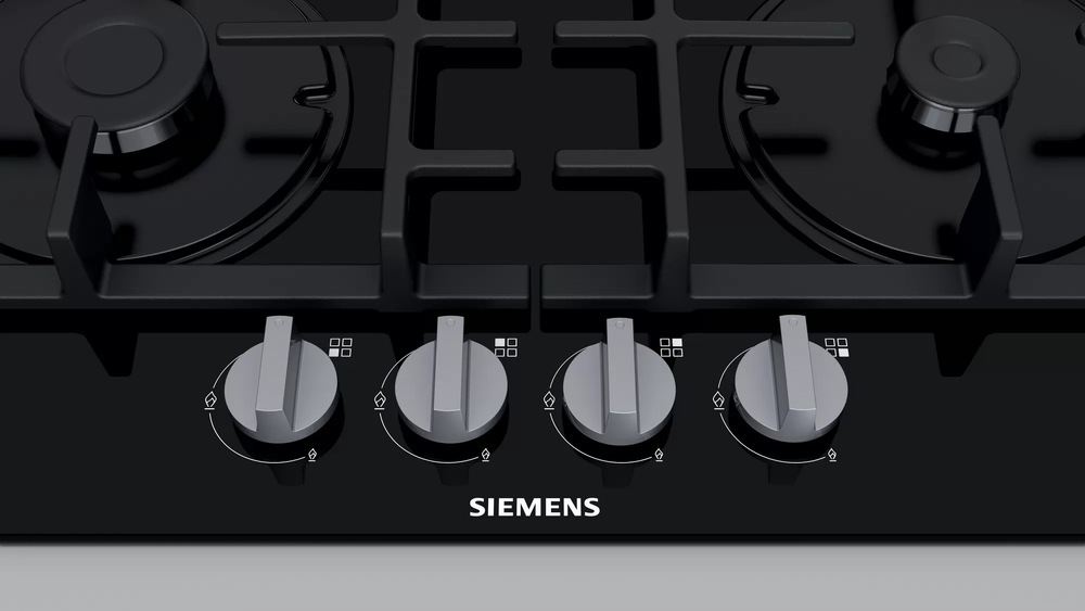 Plynová varná platňa Siemens iQ300 EN6B6HB90 čierna