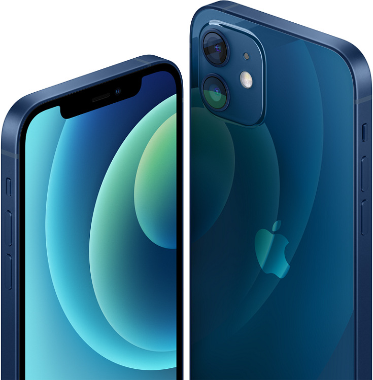 Mobilný telefón Apple iPhone 12 64 GB - modrý