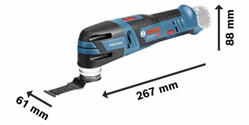 Multibrúska Bosch Professional GOP 12V-28 (bez batérie)