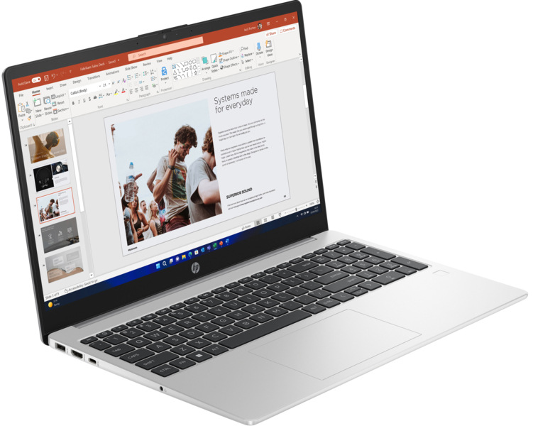 HP 250R G10, strieborná