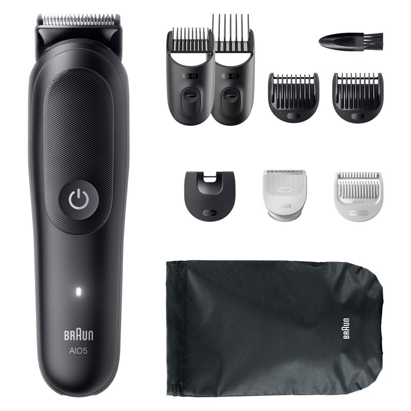 Zastrihávač multifunkčný Braun Series 5 AIO5540 čierny