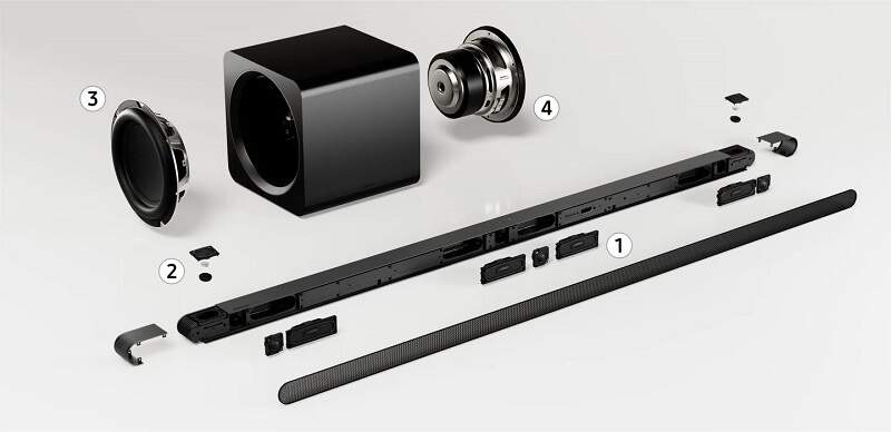 Soundbar Samsung HW-S800D čierny