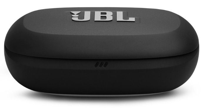 Slúchadlá JBL Endurance Peak 4 čierna/sivá Nabíjacie púzdro JBL Endurance Peak 4 s USB-C konektorom a značením modelu