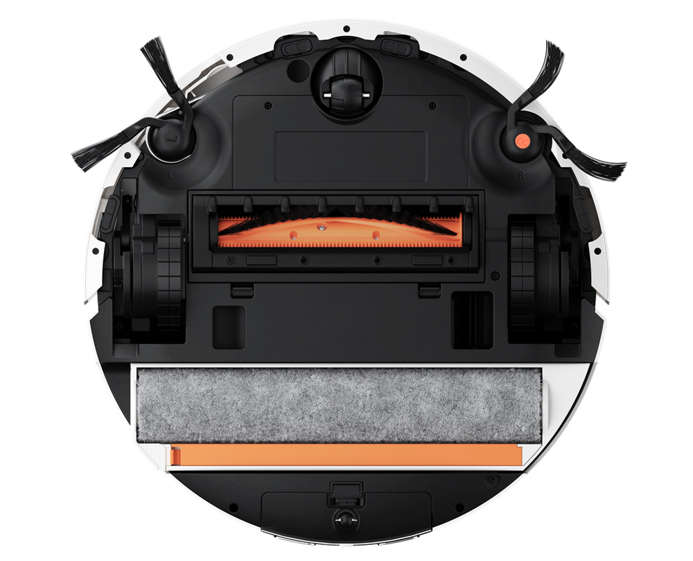 Robotický vysávač Xiaomi Robot Vacuum 6 biely Robotický vysávač Xiaomi ponúka automatické umývanie a sušenie mopu