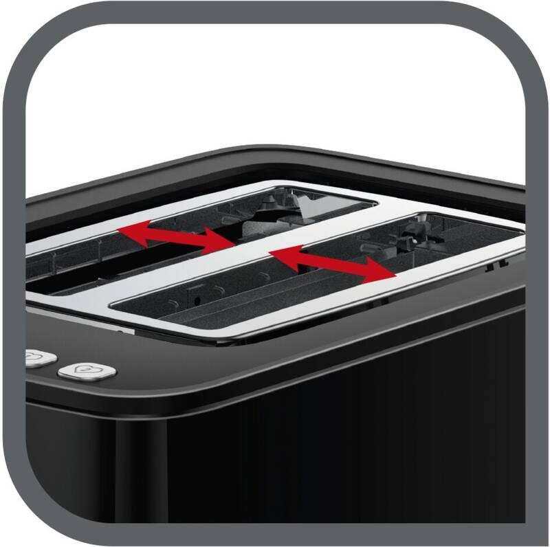 Hriankovač Tefal Smart'n'light TT640810 čierny