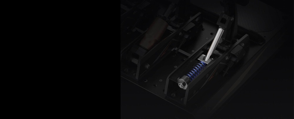 Pedále Moza Racing CRP2 Clutch Pedal hliník Záber na užívateľské rozhranie programu Moza Pit House.