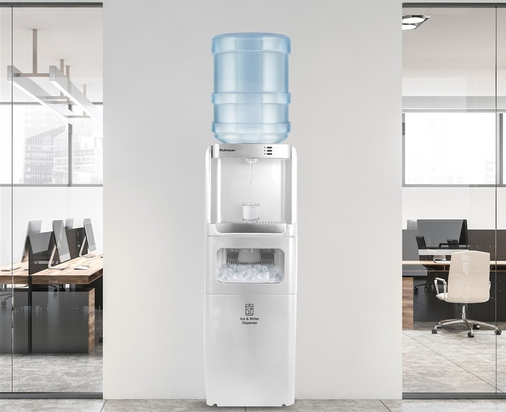 Výrobník ľadu Rohnson R-45015 2v1 biely Výrobník ľadu Rohnson R-45015 2v1 biely