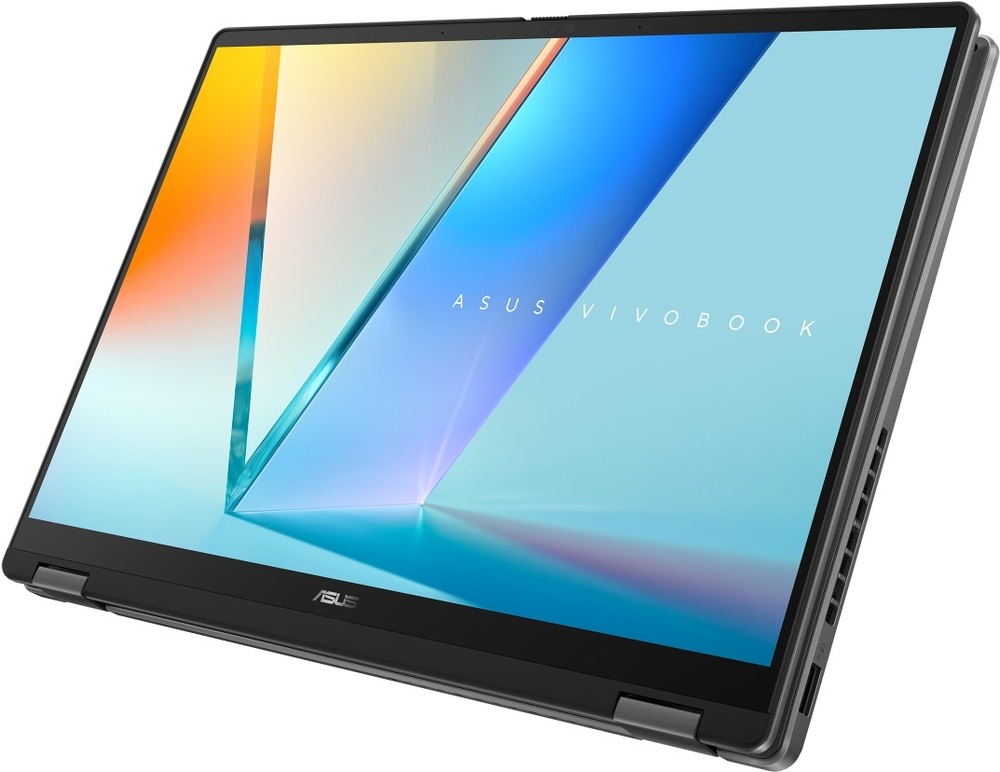 Asus Vivobook 14 Flip v režime tabletu pre pohodlné sledovanie obsahu, písania a kreslenia
