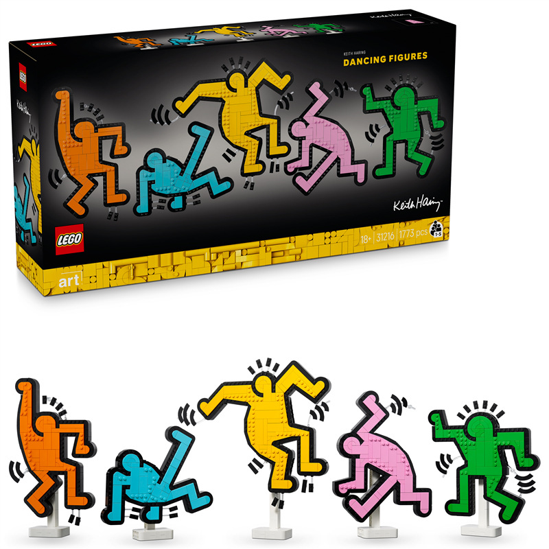 Stavebnica LEGO® Art 31216 Keith Haring – Tančící postavy Stavebnica LEGO® Art 31216 Keith Haring – Tancujúce postavy