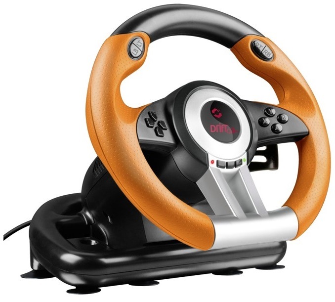 Volant Speed Link DRIFT O.Z. Racing Wheel PC čierny/oranžový Volant Speed Link DRIFT O.Z. Racing Wheel PC čierny/oranžový