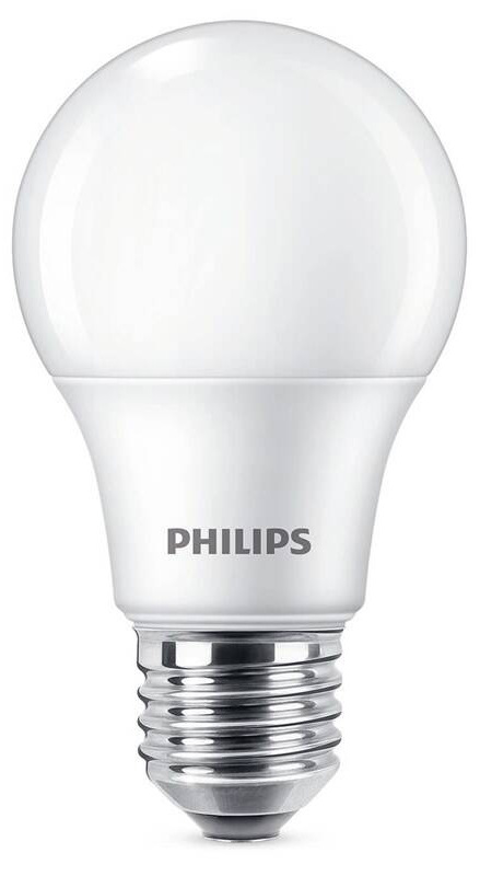 LED žiarovka Philips klasik, 8W, E27, teplá biela