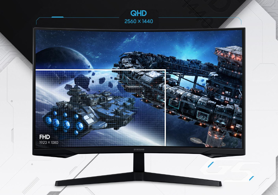 Herný monitor Samsung Odyssey G5 G55C čierny Herný monitor Samsung Odyssey G5 G55C čierny