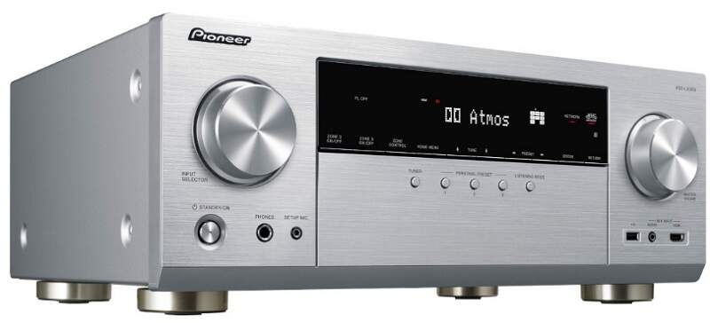 AV Receiver Pioneer VSX-LX305 strieborný AV Receiver Pioneer VSX-LX305 strieborný