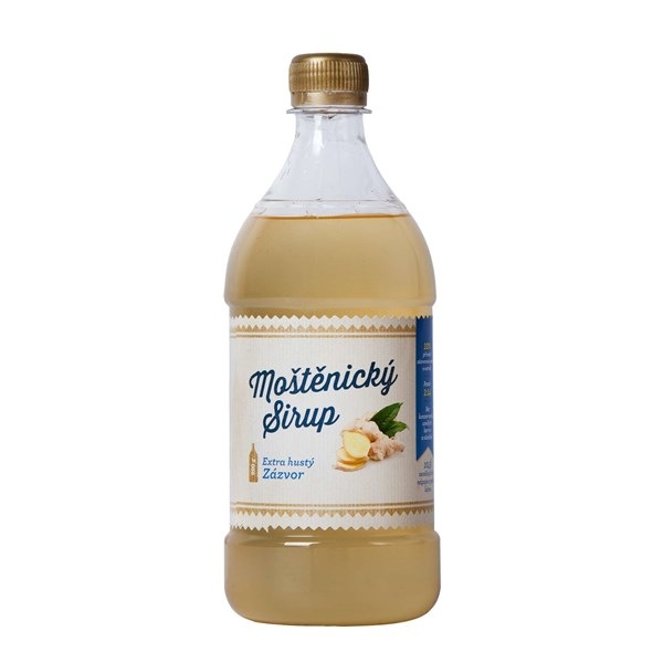 Sirup Moštěnický Sirup Zázvor Moštenický sirup ZÁZVOR