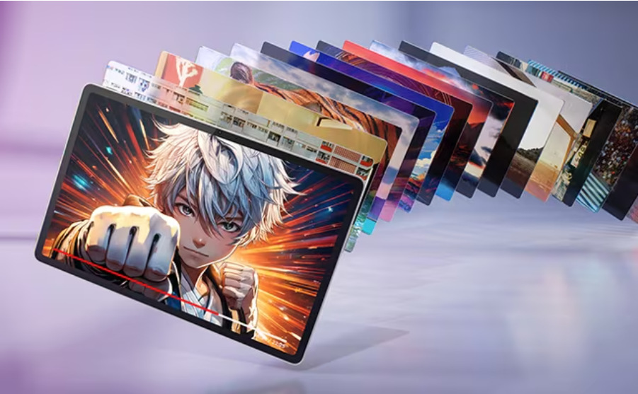 Tablet Lenovo Yoga Tab 8 GB / 256 GB + dotykové pero béžový Niekoľko obrazoviek tabletu Lenovo Yoga