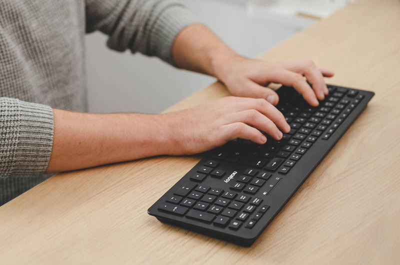Klávesnica s myšou Niceboy Office MK10 Combo Comfort Set čierna Klávesnica s myšou Niceboy Office MK10 Combo Comfort Set čierna