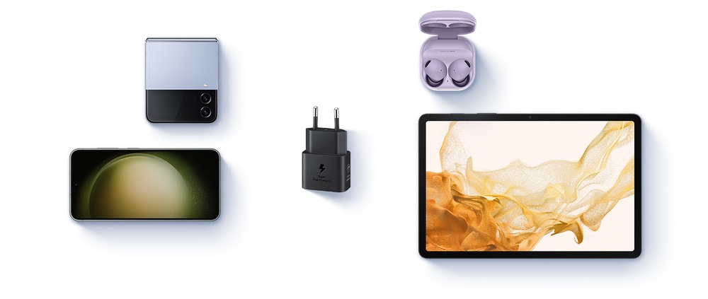 Nabíjačka do siete Samsung EP-T2510, USB-C, 25W, bez kábla biela Nabíjačka do siete Samsung EP-T2510, USB-C, 25W, bez kábla biela