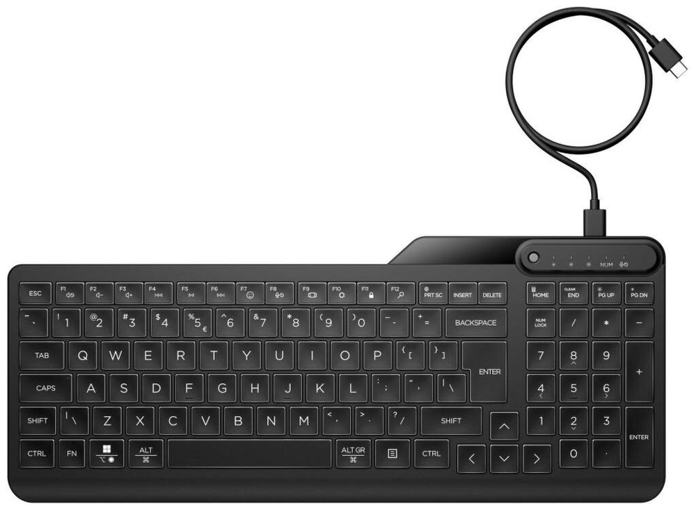 Klávesnica HP HP400 CZ/SK čierna Klávesnica HP HP400 CZ/SK čierna