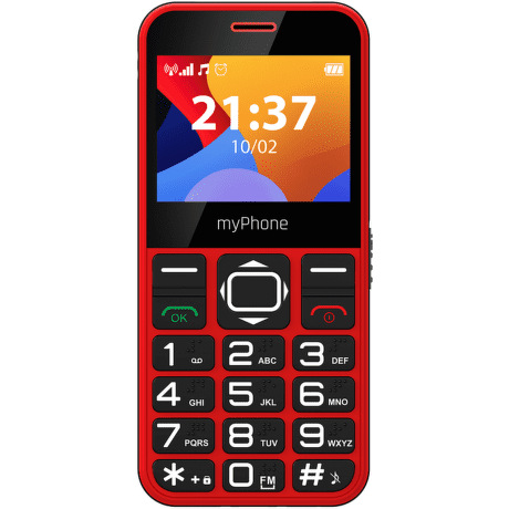 Mobilný telefón myPhone Halo 3 Senior červený
