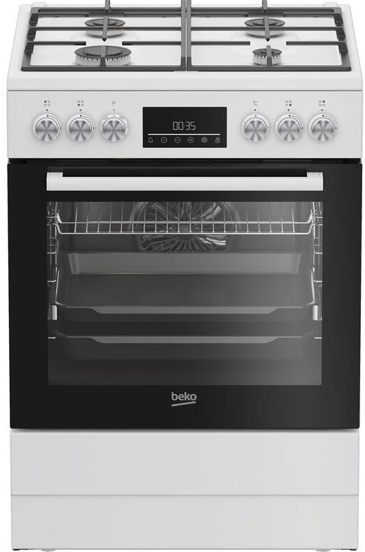 Sporák K60 Beko FBM62330GWDTN, biely