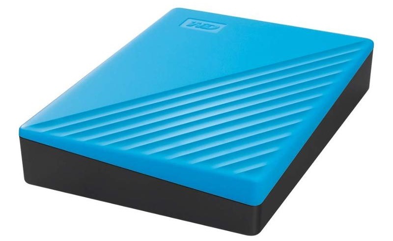 Externý pevný disk Western Digital My Passport Portable 4TB, USB 3.0 modrý