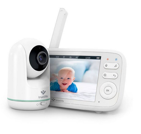 Detská elektronická pestúnka TrueLife NannyCam R5 biela/zelená TrueLife NannyCam R5 biela/zelená