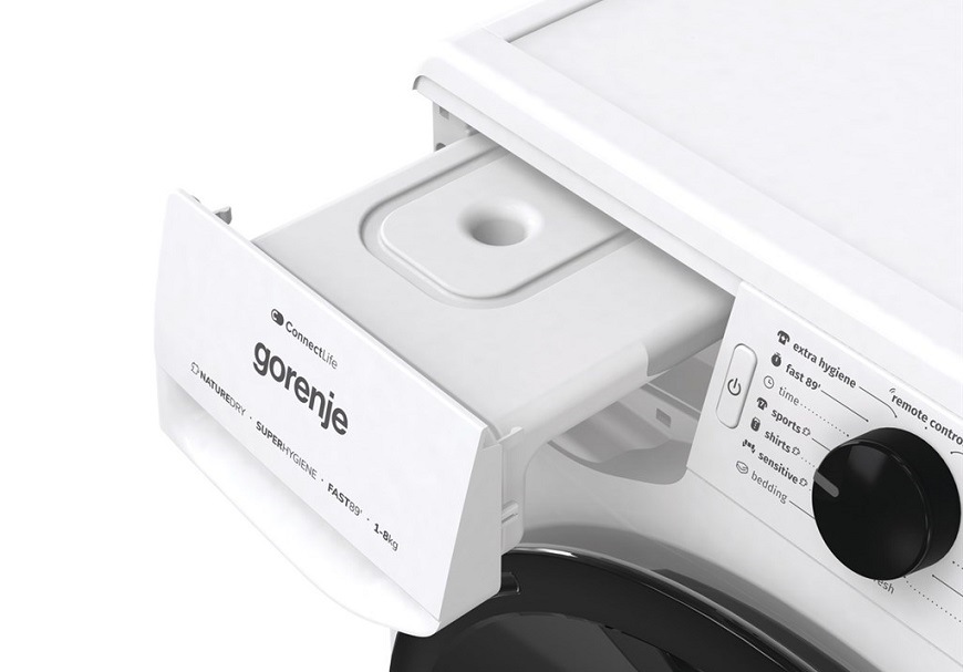 Sušička bielizne Gorenje G400 DPNE82/GNLWIFI biela Sušička prádla Gorenje DPNE82GNLWIFI, biela, Rýchly 89'