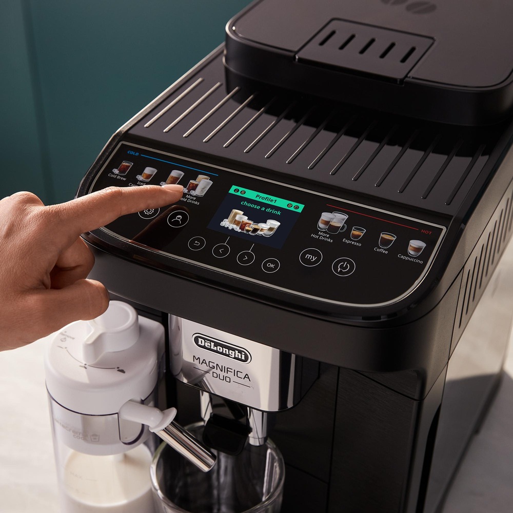 Automatický kávovar De'Longhi Magnifica DUO ECAM 330.80.TXB titánová farba Nastavenie osobných profilov pri kávovare De'Longhi ECAM 330.80.TXB Magnifica DUO