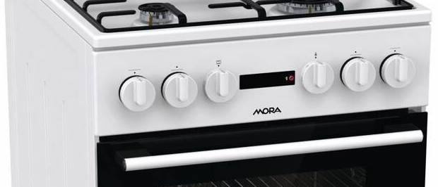 Kombinovaný sporák Mora K 5255 BW biely