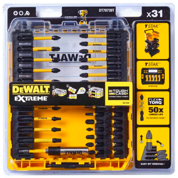 Súprava bitov Dewalt DT70739T-QZ 31 dielov