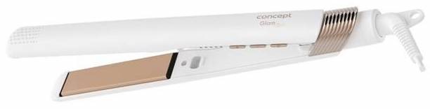 Žehlička na vlasy Concept VZ2110 Glam Style v bielej a rosegold farbe s keramickými plávajúcimi doskami