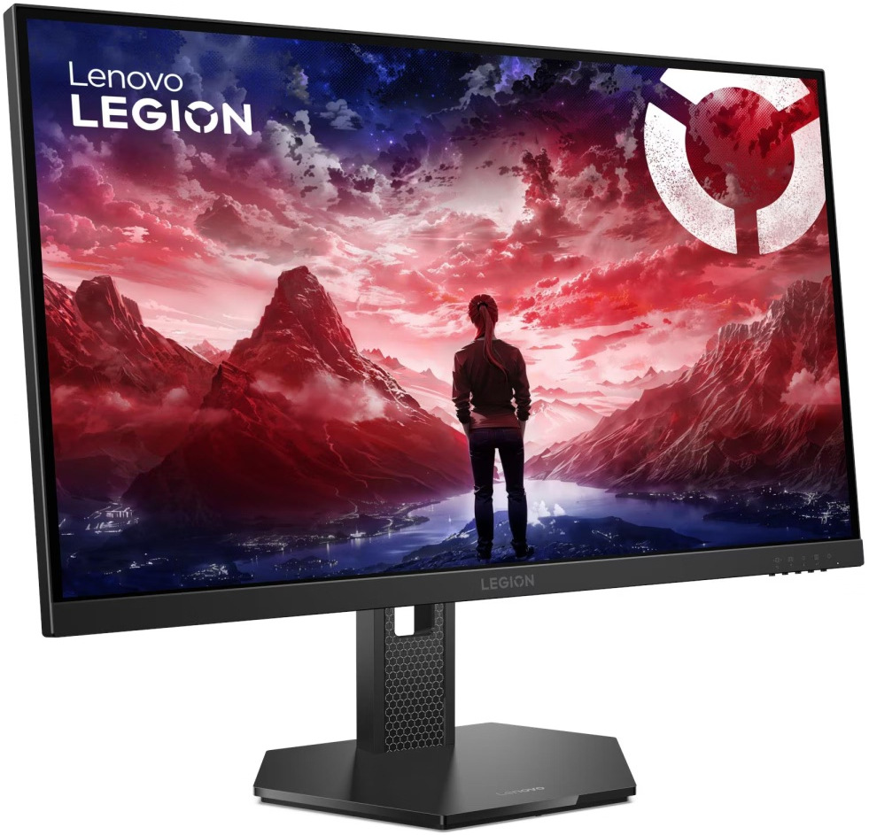 Herný monitor Lenovo Legion 24-15 čierny Rýchly monitor Lenovo Legion 24-15 pri pohľade spredu