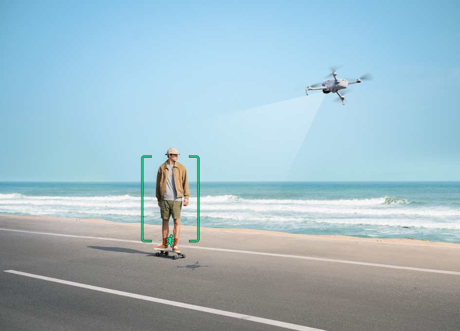 DJI Lito X1 podporuje obľúbené režimy, ako je ActiveTrack