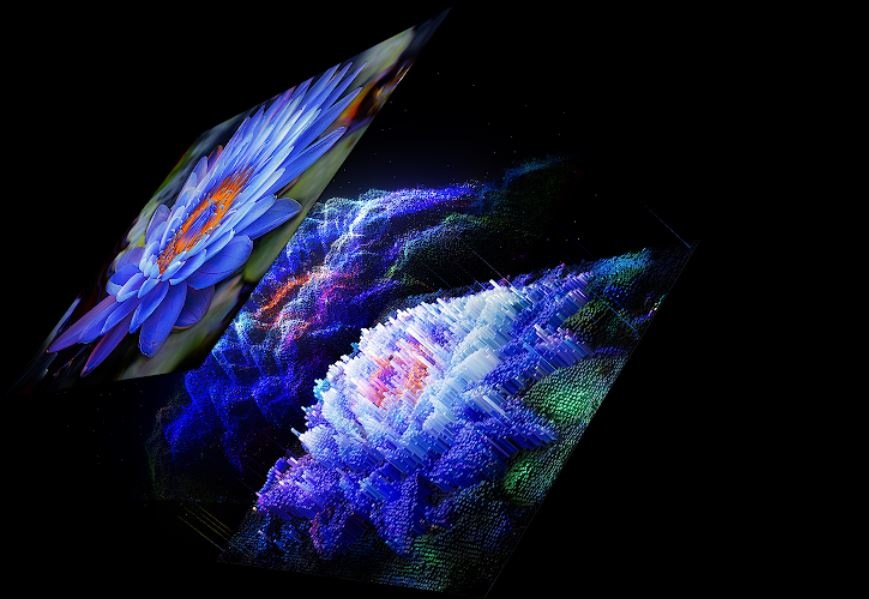 Televízia Xiaomi S Mini LED 55 2nd Gen farebný obraz