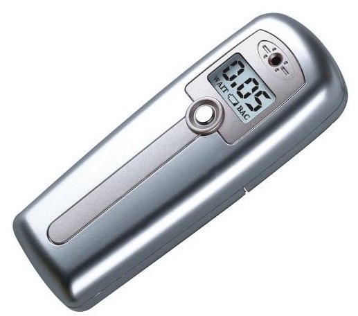 Alkoholtestér V-NET AL-2500 silver strieborný