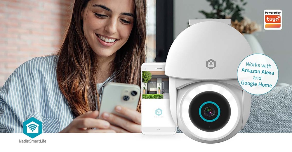 IP kamera Nedis SmartLife WIFICO22CWT biela IP kamera Nedis SmartLife WIFICO22CWT biela