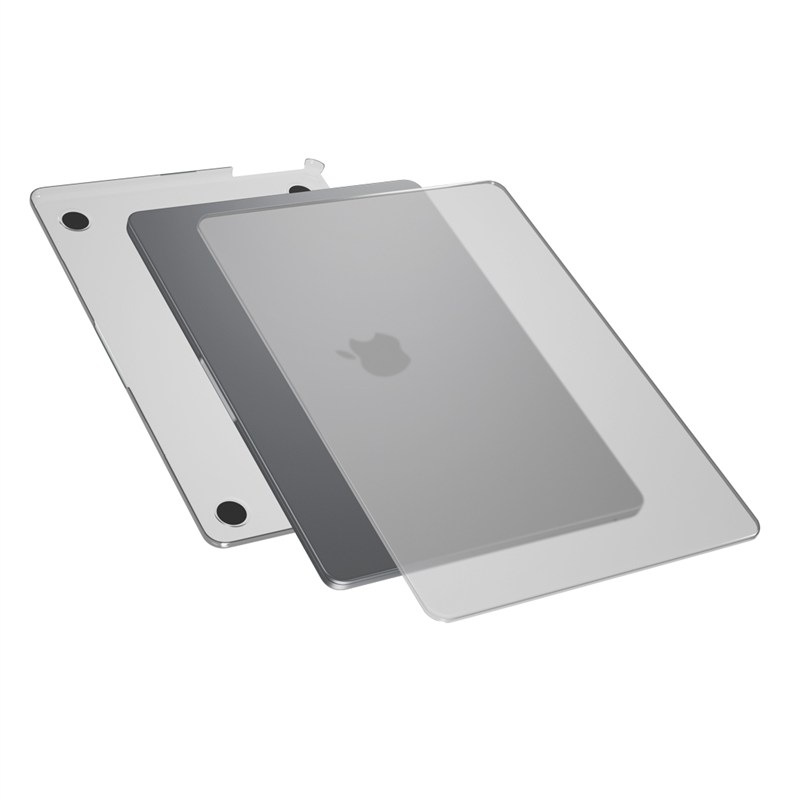 Kryt Epico Slim Shell for Macbook Air 13,6" M2/M3/M4 (A2681/A3113) sivý