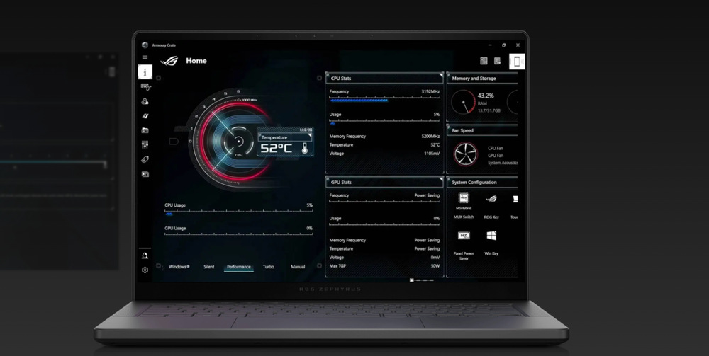 Notebook Asus ROG Zephyrus G14 biely