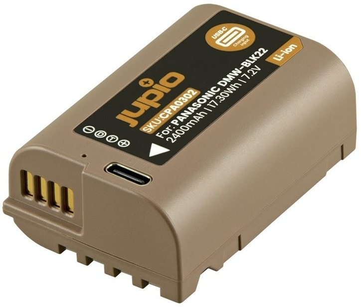 Batéria Jupio DMW-BLK22 ULTRA C s kapacitou 2 400 mAh