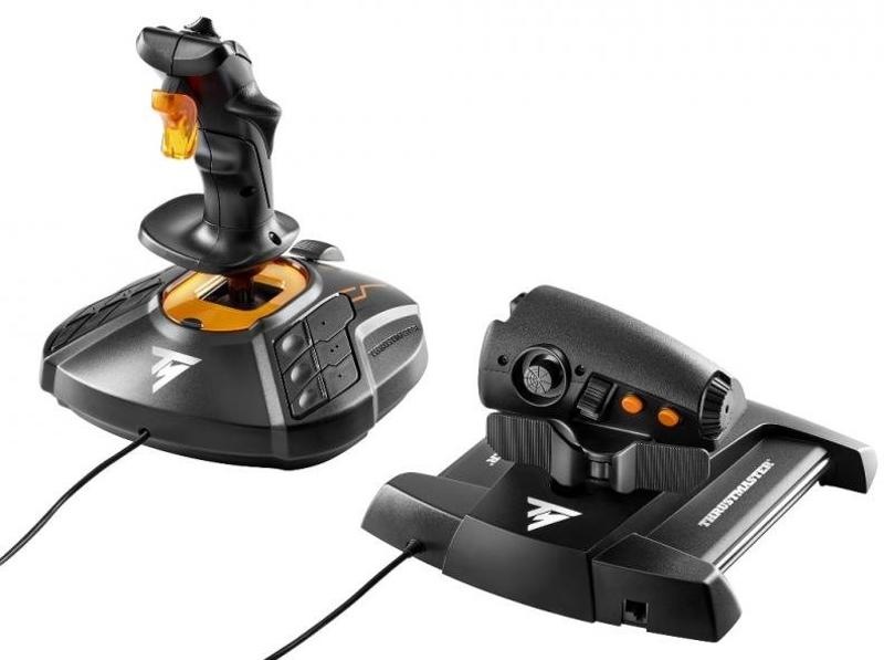 Joystick Thrustmaster T16000M FCS HOTAS, vrátane plynového pedálu, pre PC