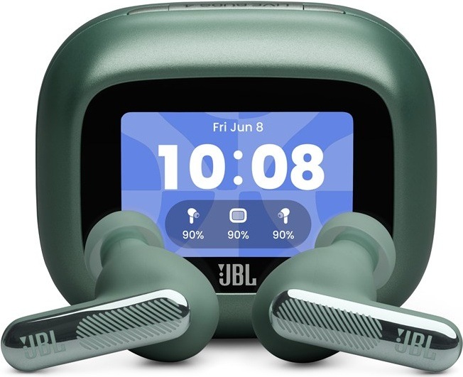 Bezdrôtové slúchadlá JBL Live Beam4, zelená farba