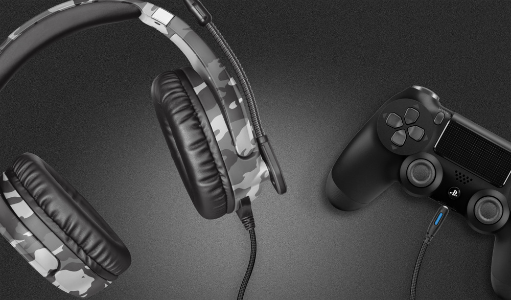 Headset Trust GXT 488 Forze-G Sony PS4 Licensed sivý Headset Trust GXT 488 Forze-G Sony PS4 Licensed sivý