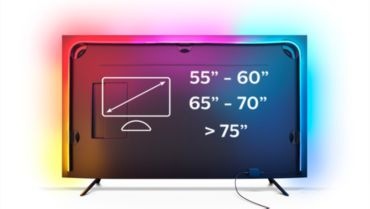 LED pásik Philips Hue Gradient Lightstrip pre TV 55"