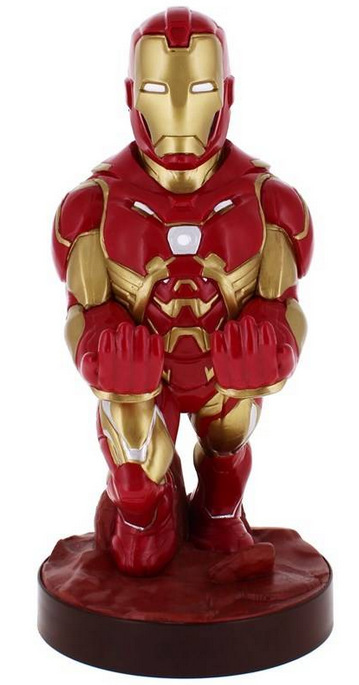 Držiak EXG Cable Guy - Iron Man červený Exquisite Gaming Cable Guy - Iron Man (CGCRMR300233)