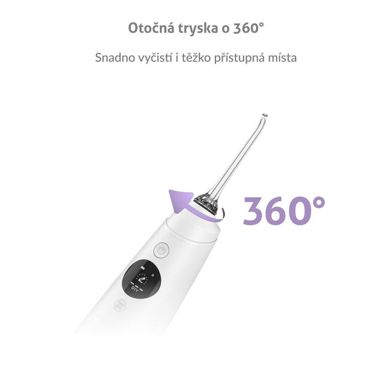 Ústna sprcha TrueLife AquaFloss Compact C300 White Ústna sprcha TrueLife AquaFloss Compact C300 White