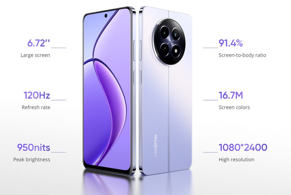 Mobilný telefón realme 12 5G 8 GB / 256 GB zelený Mobilný telefón realme 12 5G 8 GB / 256 GB zelený