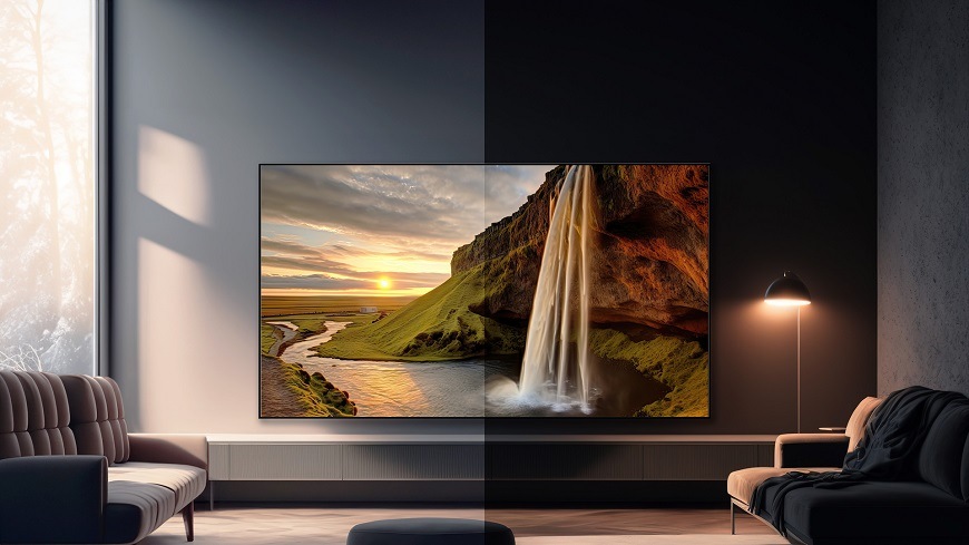 Televízor Hisense 75U8NQ Televízia Hisense 75U8NQ, Total Ambient Adaptive