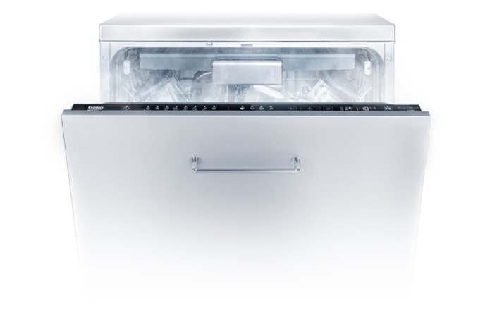 Umývačka riadu Beko BDFN36541XWP strieborná, automatické otvorenie dverí SelfDry